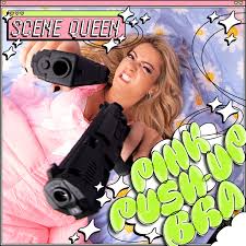 Scene Queen – Pink Push-Up Bra