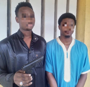 Two Individuals Apprehended in Lagos for Carrying Toy Pistol
