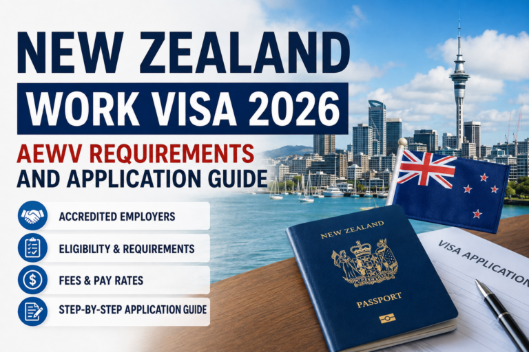 Foreign worker researching the New Zealand work visa 2026 and Accredited Employer Work Visa requirements