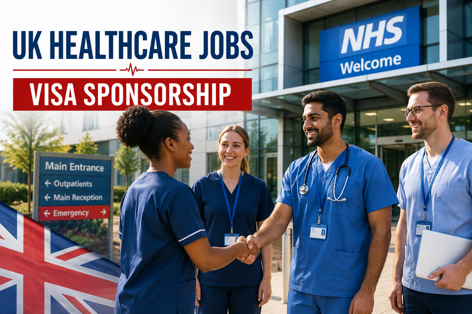 UK Healthcare Jobs With Visa Sponsorship
