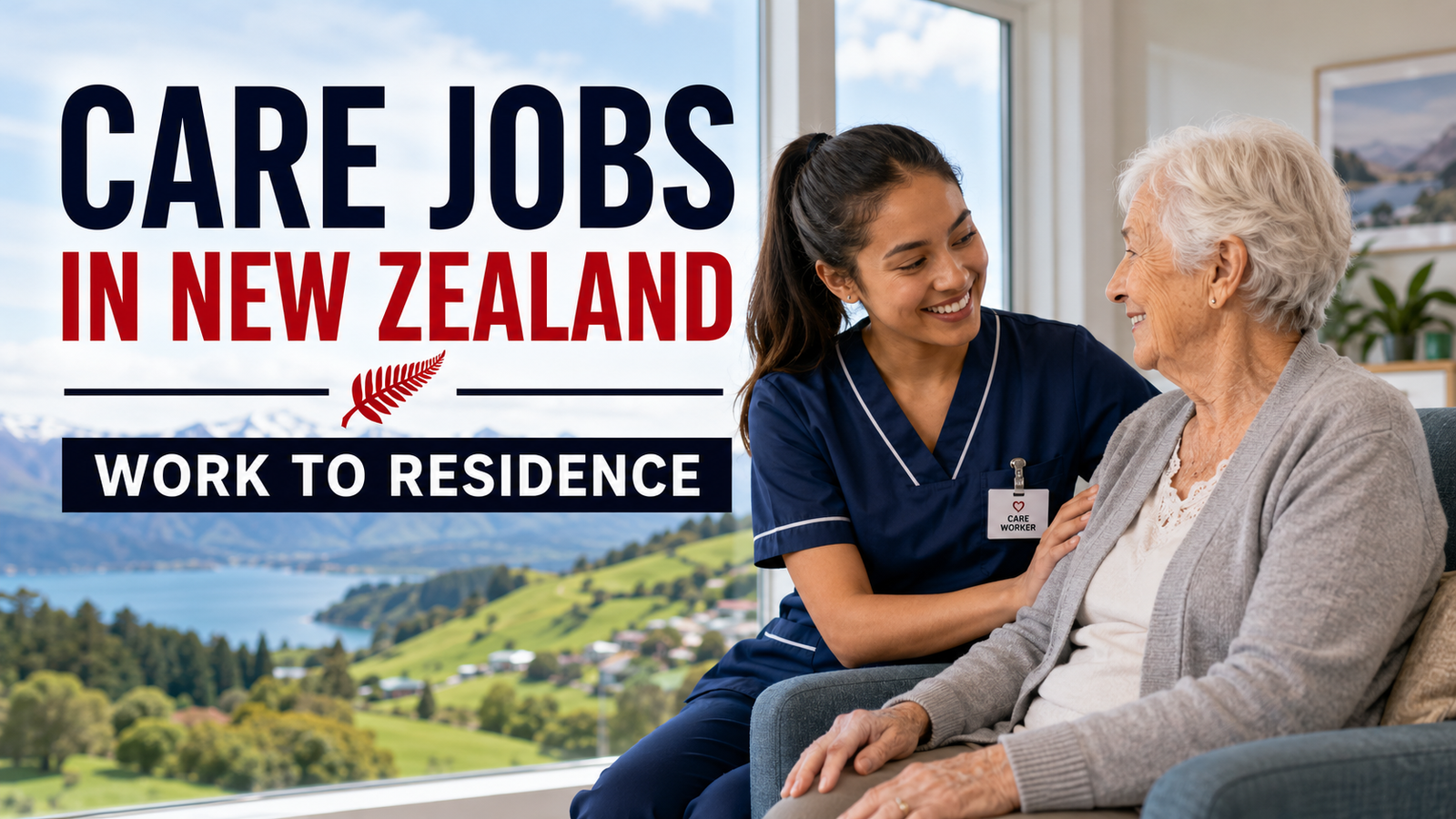 Care Worker Jobs in New Zealand With a Pathway to Residence