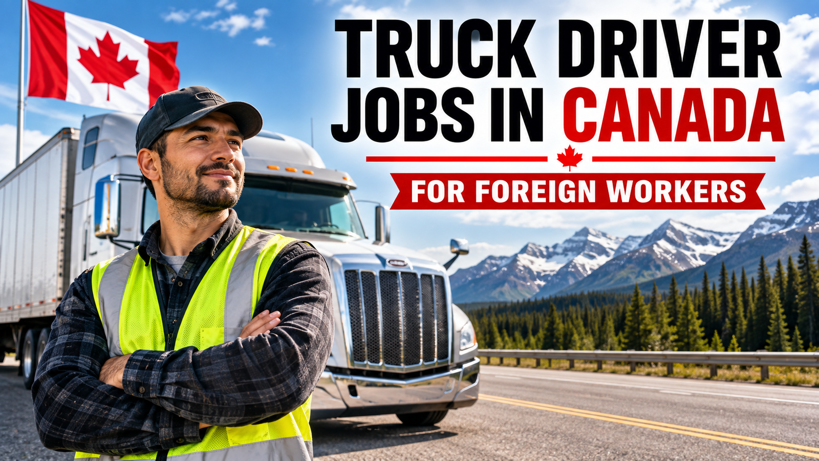 Truck Driver Jobs in Canada for Foreign Workers