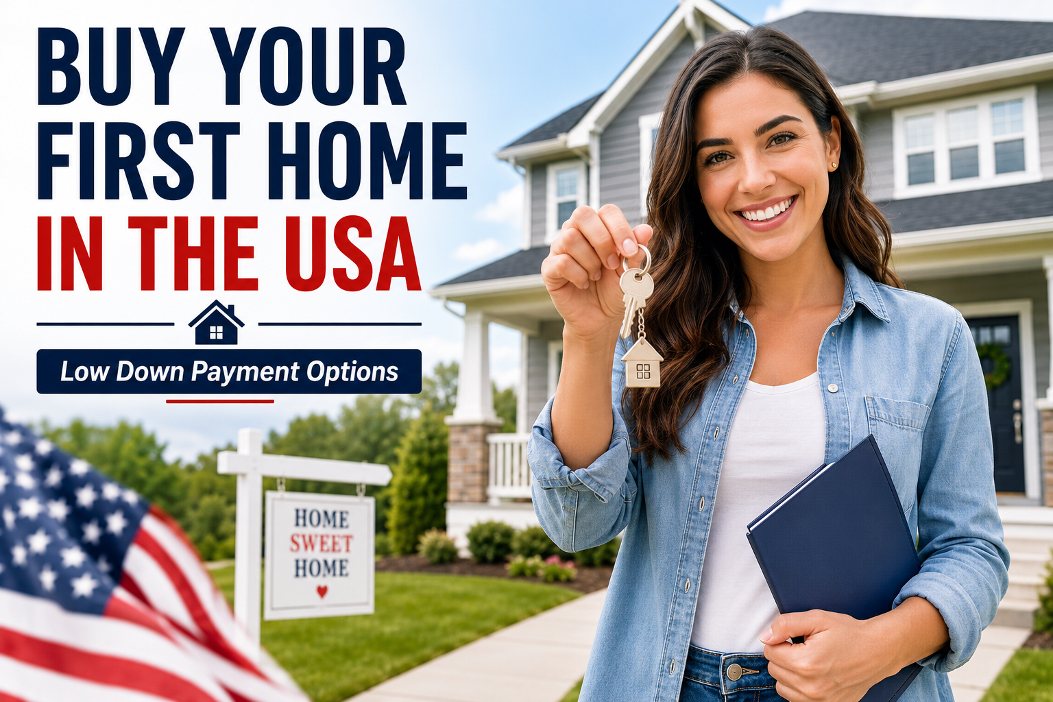 How to Buy Your First Home in the USA With a Low Down Payment