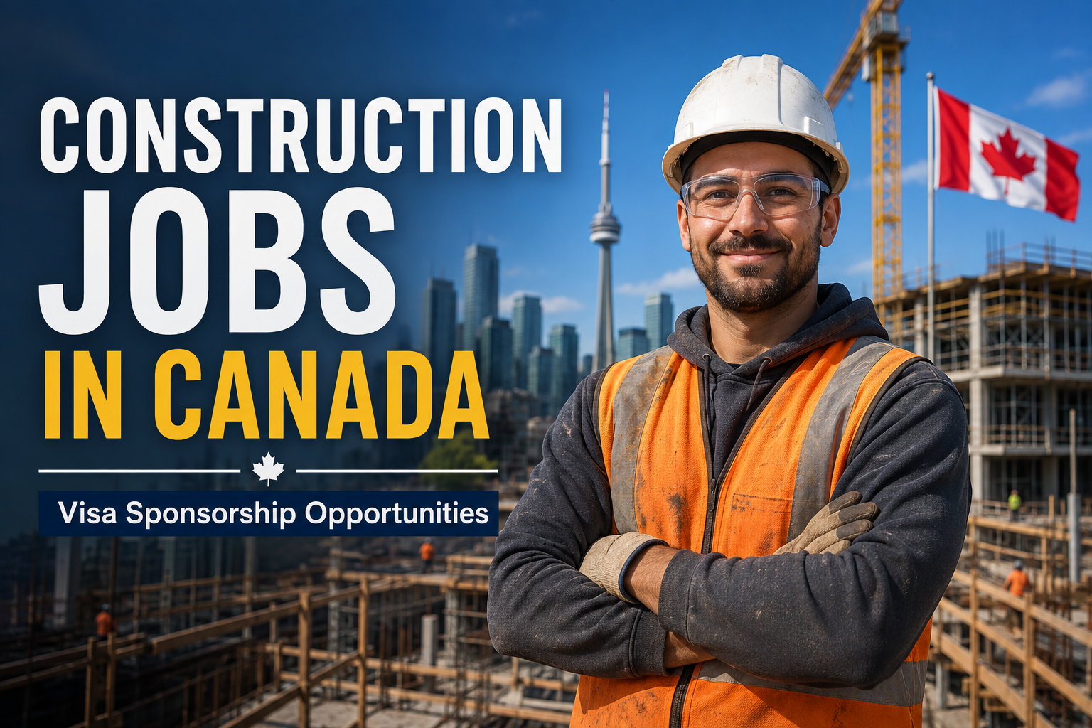 Construction Jobs in Canada With Visa Sponsorship